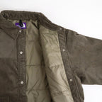 Corduroy Field Insulation Shirt Jacket #Olive [N26FA051]