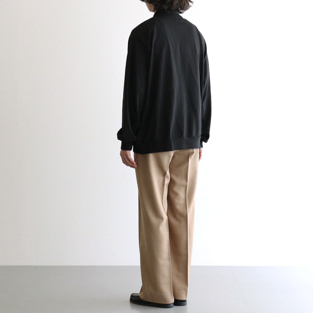 REGULAR FIT STRAIGHT TROUSERS #BEIGE [M26C06PT02C]