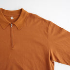 Co/Silk Nep Harf-zip P/O #DustyOrange [BHS25S037F26]