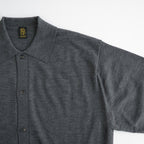 BABY WOOL POLO CARDIGAN #GRAY [BN-26FM-040]