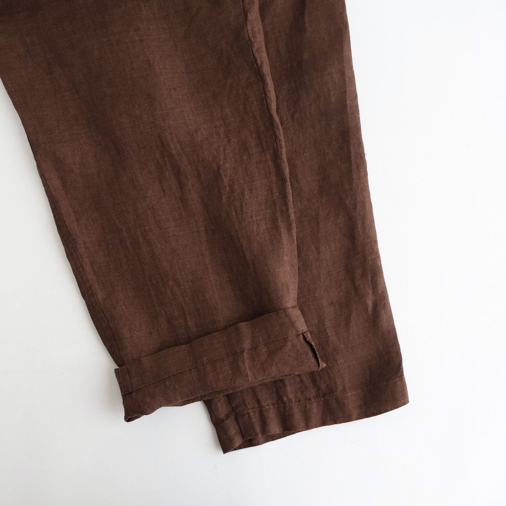 LINEN POPLIN PT #050 BROWN [17061 40059]