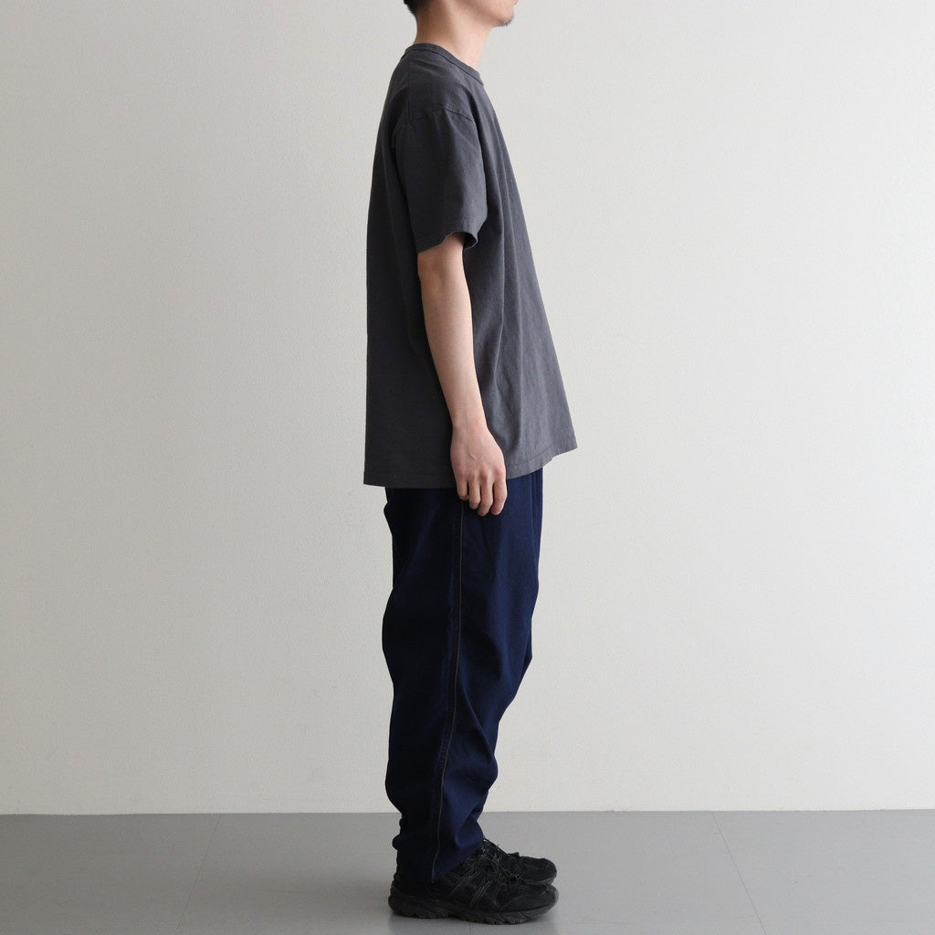 7oz Pocket Tee #Asphalt Gray X Off White [N25SI102]