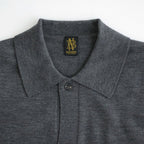 BABY WOOL POLO CARDIGAN #GRAY [BN-26FM-040]