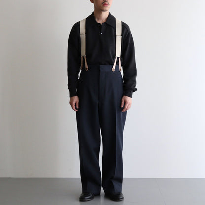 SOLIS CAVALRY TROUSERS #GRAY NAVY [HV301501ER]