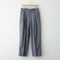 SUPER120'S CHAMBRAY WOOL 3TACK TR #020 GREY [16861 40031]