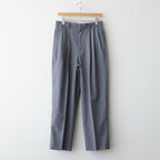 SUPER120'S CHAMBRAY WOOL 3TACK TR #020 GREY [16861 40031]