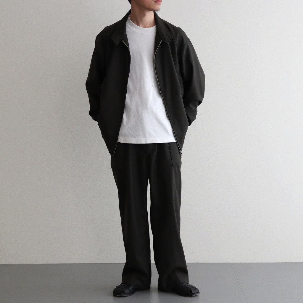 HOPSACK DRIZZLER JACKET #FOREST [PMAT-OT01]