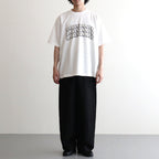 RAREGROOVE Print Tee WIDE #White×White-PT [bROOTS25S34S26B]