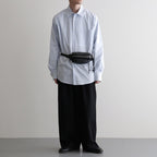 BELT WAIST BAG #BLACK [BG-44-C-COW-5]