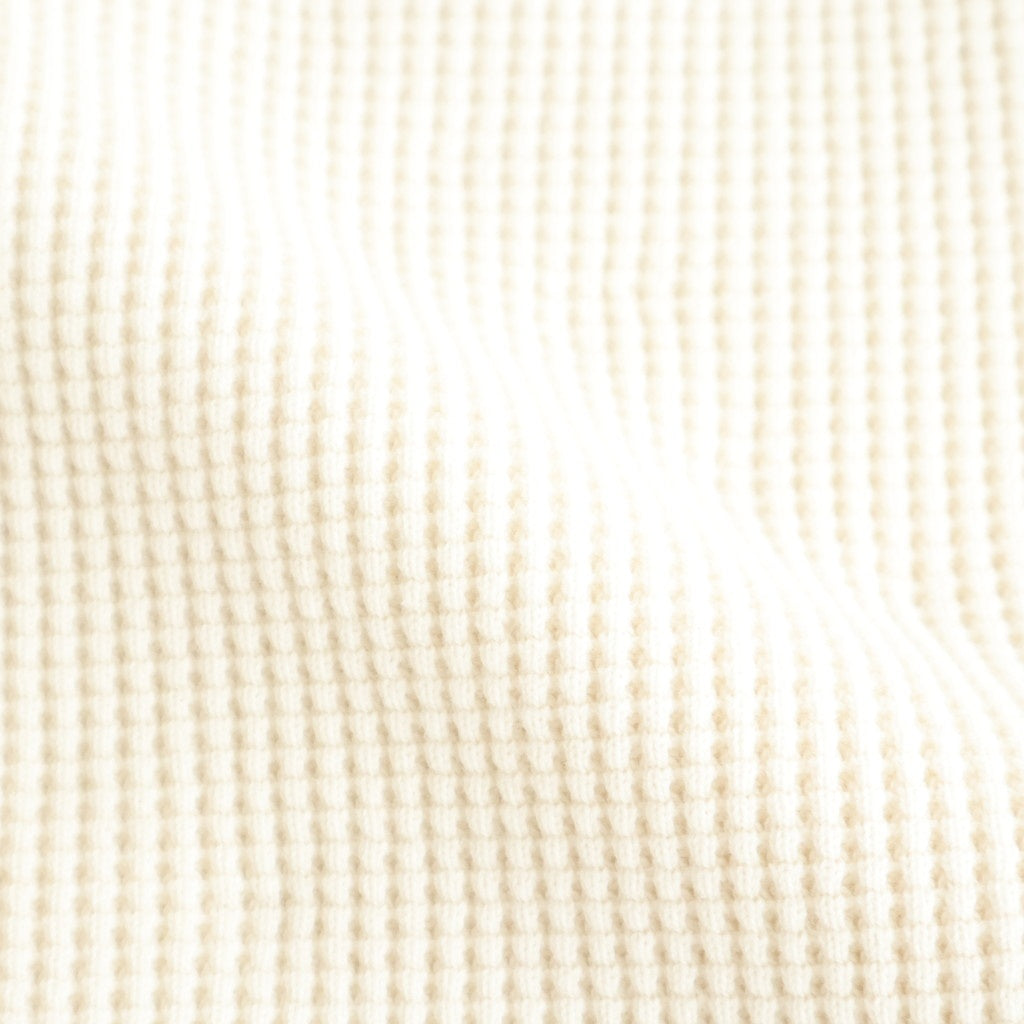 HEAVY WAFFLE TOP #IVORY [PMAU-CL01]