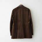 MIXED-WALE CORDUROY TAILORED JACKET #BROWN [26W-BIS-JK11]