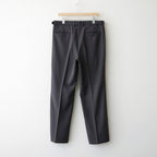REGULAR FIT STRAIGHT TROUSERS #CHARCOAL GRAY [M26C06PT02C]