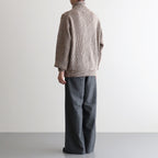 DRIVERS YARDIE KNIT #BROWN [DNA25K02]