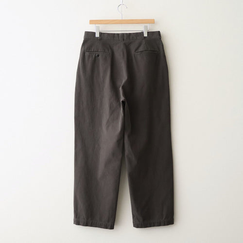 U.S. ARMY CHINO TROUSERS #CHARCOAL [M26B15PT01C]