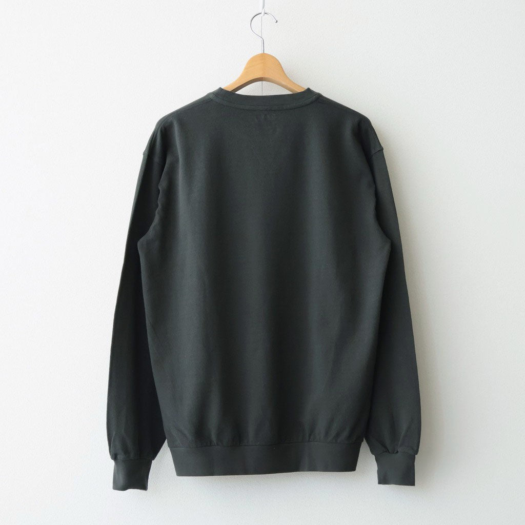 SEED STITCH LS TOP #GRAPHITE [PMAV-CL03]