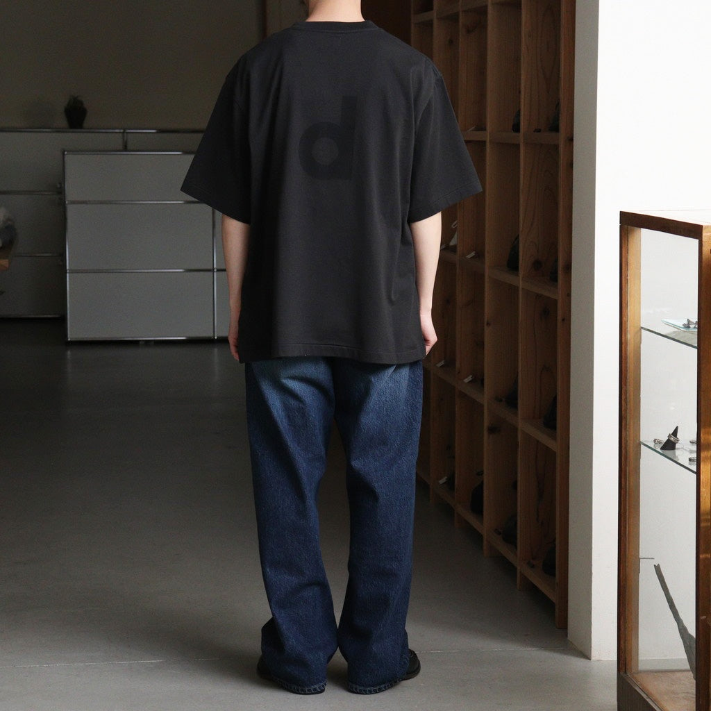 bd Print Tee WIDE #InkBlack×Black-PT [bROOTS25S34S26A]