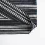 CREW NECK TEE #GRAY BORDER [M26A12CS02B]