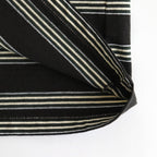 BORDER SHORT SLEEVE TOP #GRAPHITExYELLOW [PMAT-CS02]