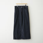 SULFUR-DYED BLEACHED CORDUROY PANTS #120 FADED NAVY [17062 40044]
