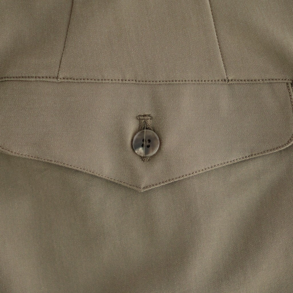DOUBLE-PLEATED BUGS TROUSER #MOREL [261OJ-PT29]