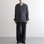 HEAVY WEIGHT FLEECE BLEACH TR #020 CHARCOAL [17052 40110]