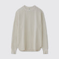 HEAVY WAFFLE TOP #IVORY [PMAU-CL01]