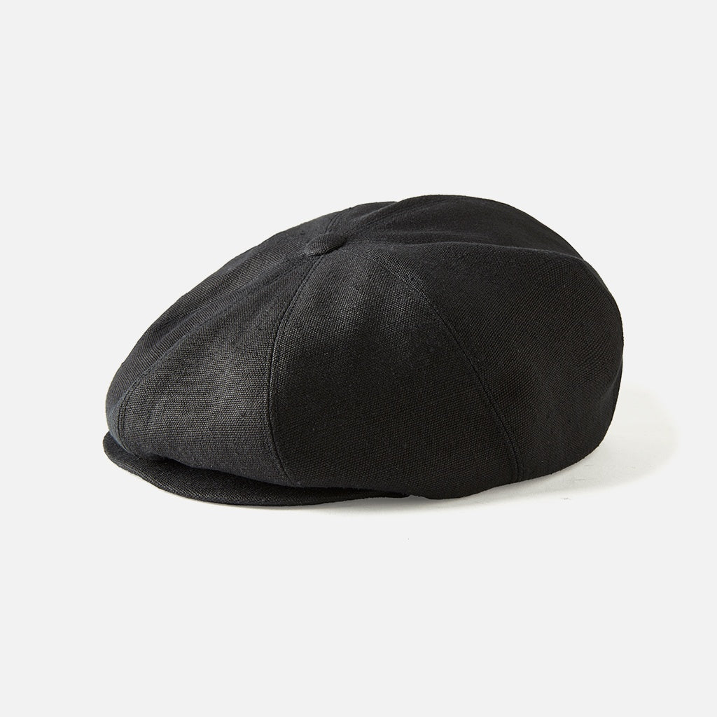 HEMP DUCK PEAKED CAP #BLACK [251OJ-HT02]
