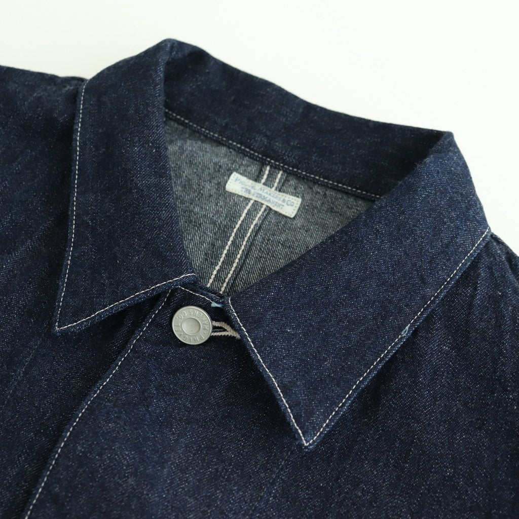 DENIM CHORE JACKET #INDIGO [PM-OTE30]