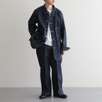 DENIM CHORE JACKET #INDIGO RIGID [PM-OTE30]