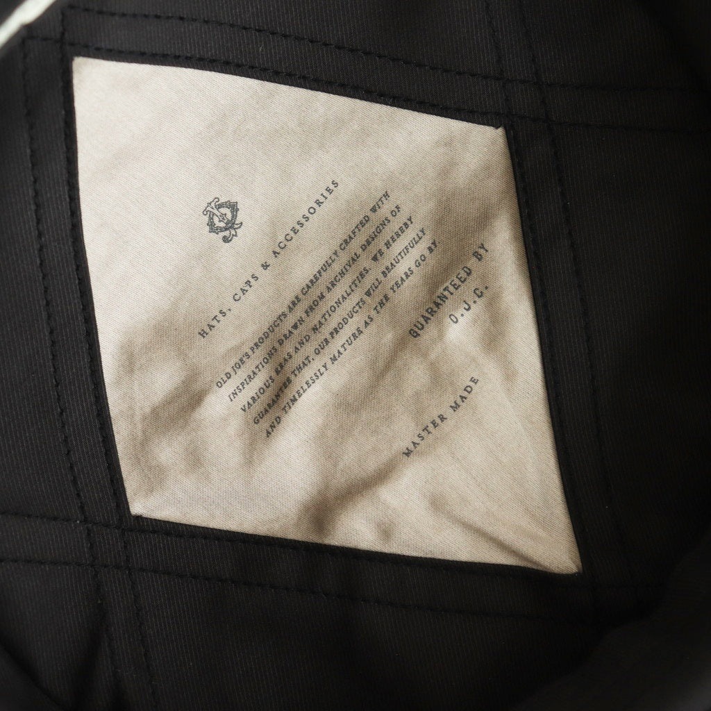 HEMP DUCK PEAKED CAP #BLACK [251OJ-HT02]