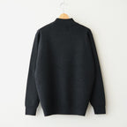 SUNSHINE CASHMERE MOCK NECK #HEATHER BLACK [BN-26FM-058]