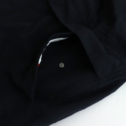 Reversible Hooded Jacket #Black [S25SA002]