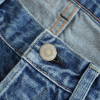 13.5oz Denim Pants Narrow #USED-Indigo [bROOTS24F10F25USD]