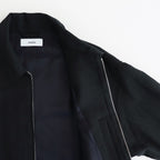 SPORTS JACKET #CHAMBRAY BLACK [M25C12BL01C]