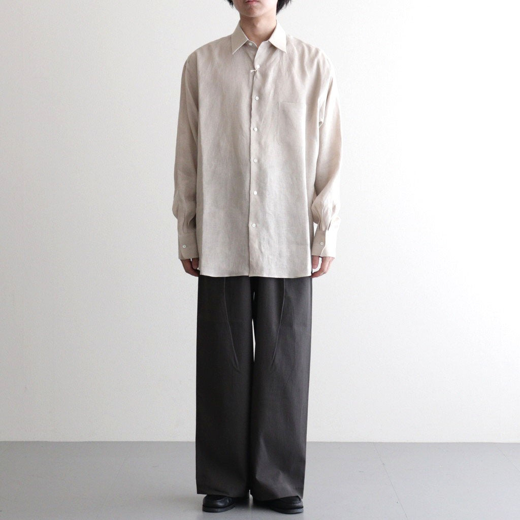 COMFORT FIT SHIRT #TAUPE [A26A22SH01C]