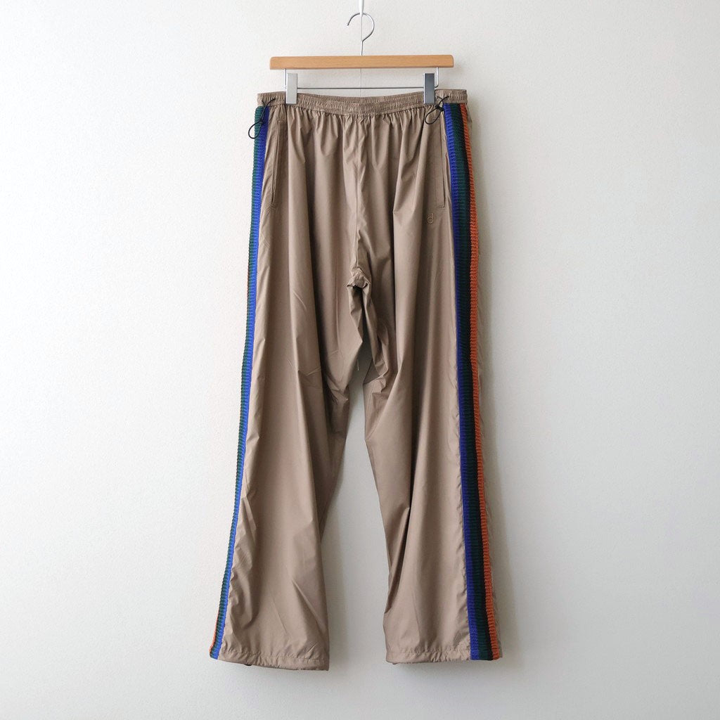 TRACK PANTS NYLON #BEIGE [DNSPC003]