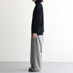 HARD TWIST WOOLRIB DRIVERS KNIT #BLACK [BN-26FM-033]