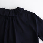 BOURRIENNE COTTON TYPEWRITER RUFFLE BL / NAMI #NAVY [16851 50110]