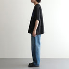 RAREGROOVE Print Tee WIDE #InkBlack×Blue-PT [bROOTS25S34S26B]
