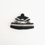 CANADIAN KNIT CAP - SNOWMAN #BLACK [Z01011]