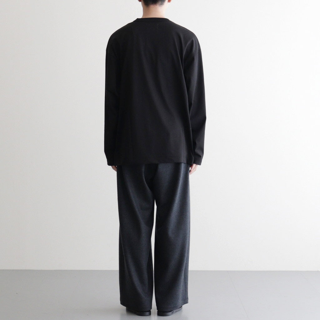 COMFORT FIT L/S Tee #BLACK [A25C05CS03C]