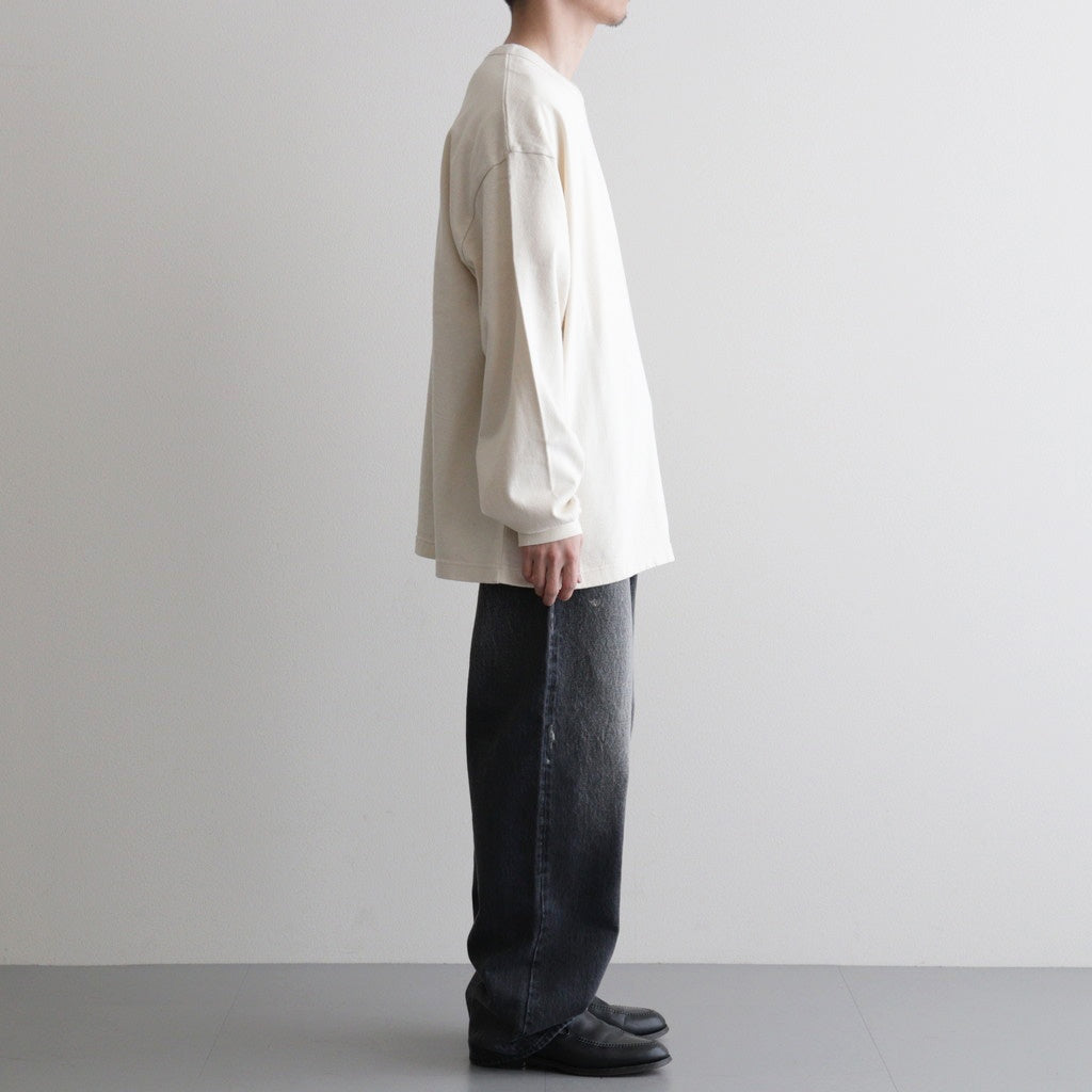 Co/Silk Nep Tee L/S #Ivory [BHS26S031]