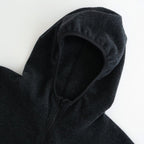 HOODED FLEECE JACKET #CHARCOAL [PMAU-CL03]