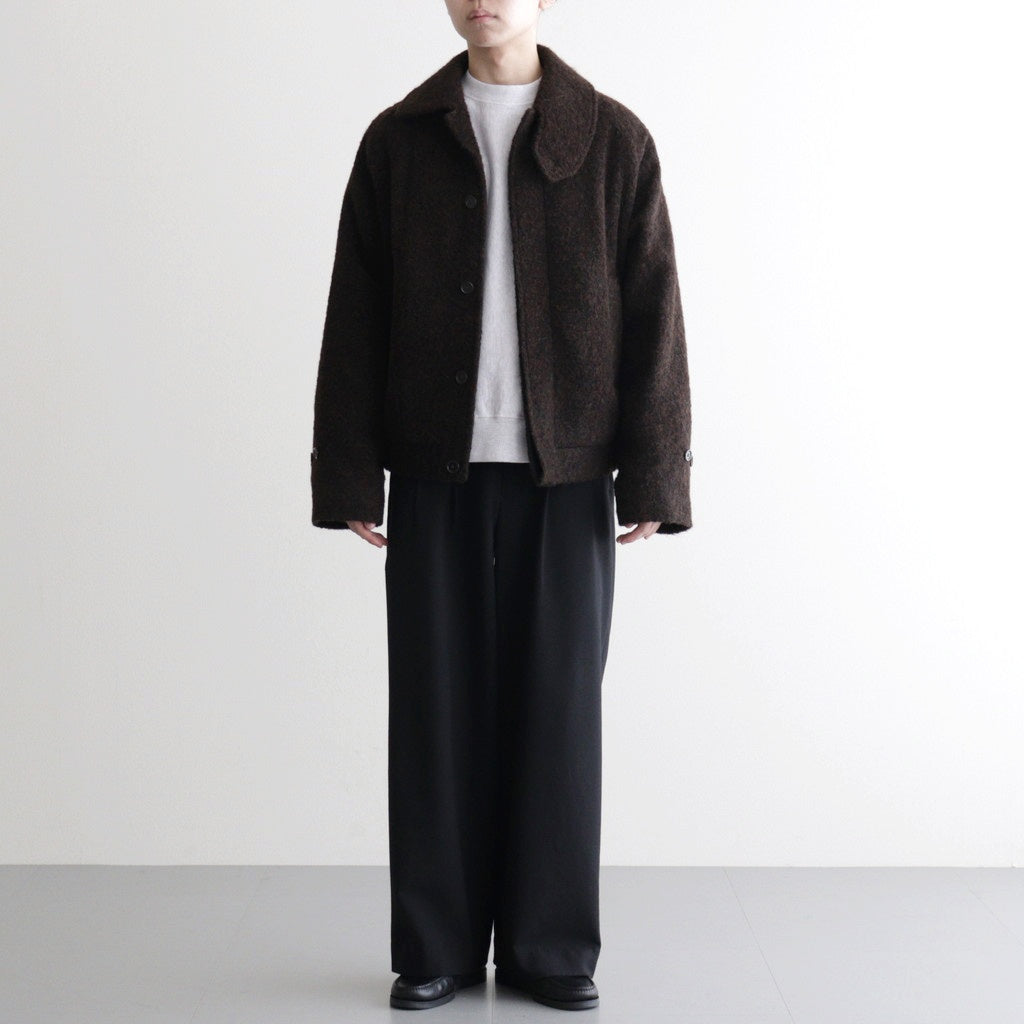 FLYING MAN JACKET #N.BLACK × N.BROWN [A25C19BL01C]