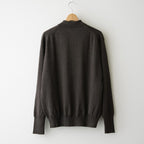 BABY WOOL POLO CARDIGAN #BROWN [BN-26FM-040]