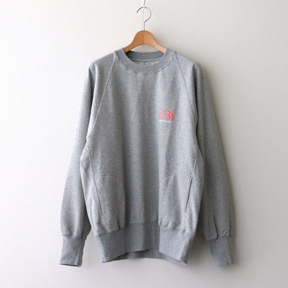 11oz Crewneck Graphic Sweatshirt #Mix Gray [N24FH032]