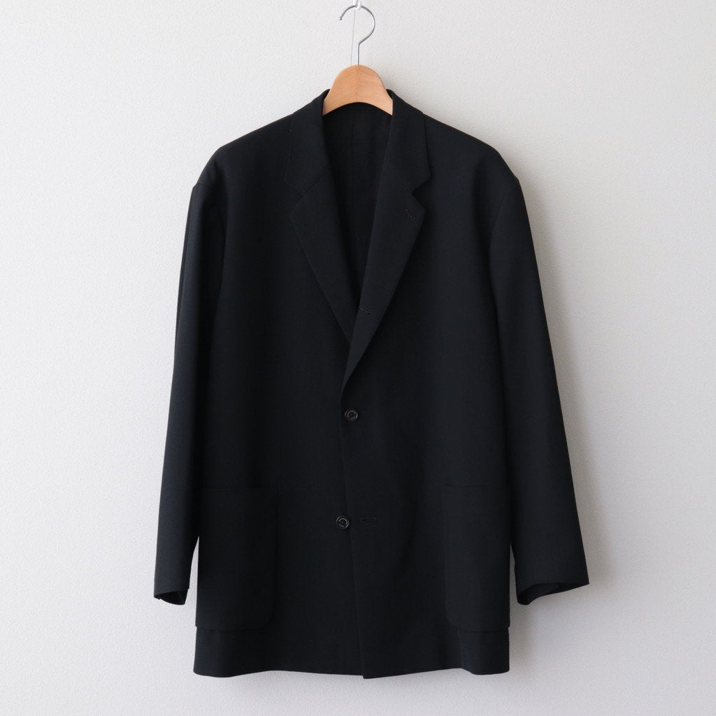 COMFORT BLAZER #BLACK [A23C-04JK01C] _ MARKAWARE | マーカウェア