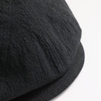 LINEN HOUNDSTOOTH CASQUETTE-OLDBOY #GREEN [Y01002]