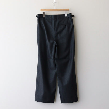 DANISH ARMY TROUSERS #TOP CHARCOAL [M24D06PT01C]