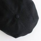HEMP DUCK PEAKED CAP #BLACK [251OJ-HT02]